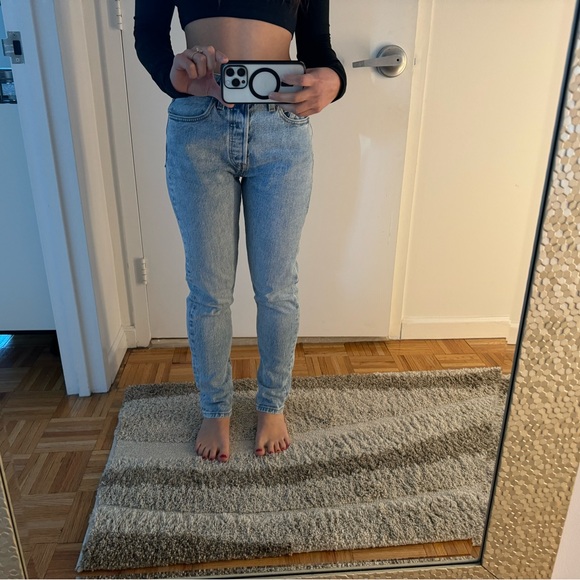 Levis Original 501 S Skinny - Picture 1 of 5